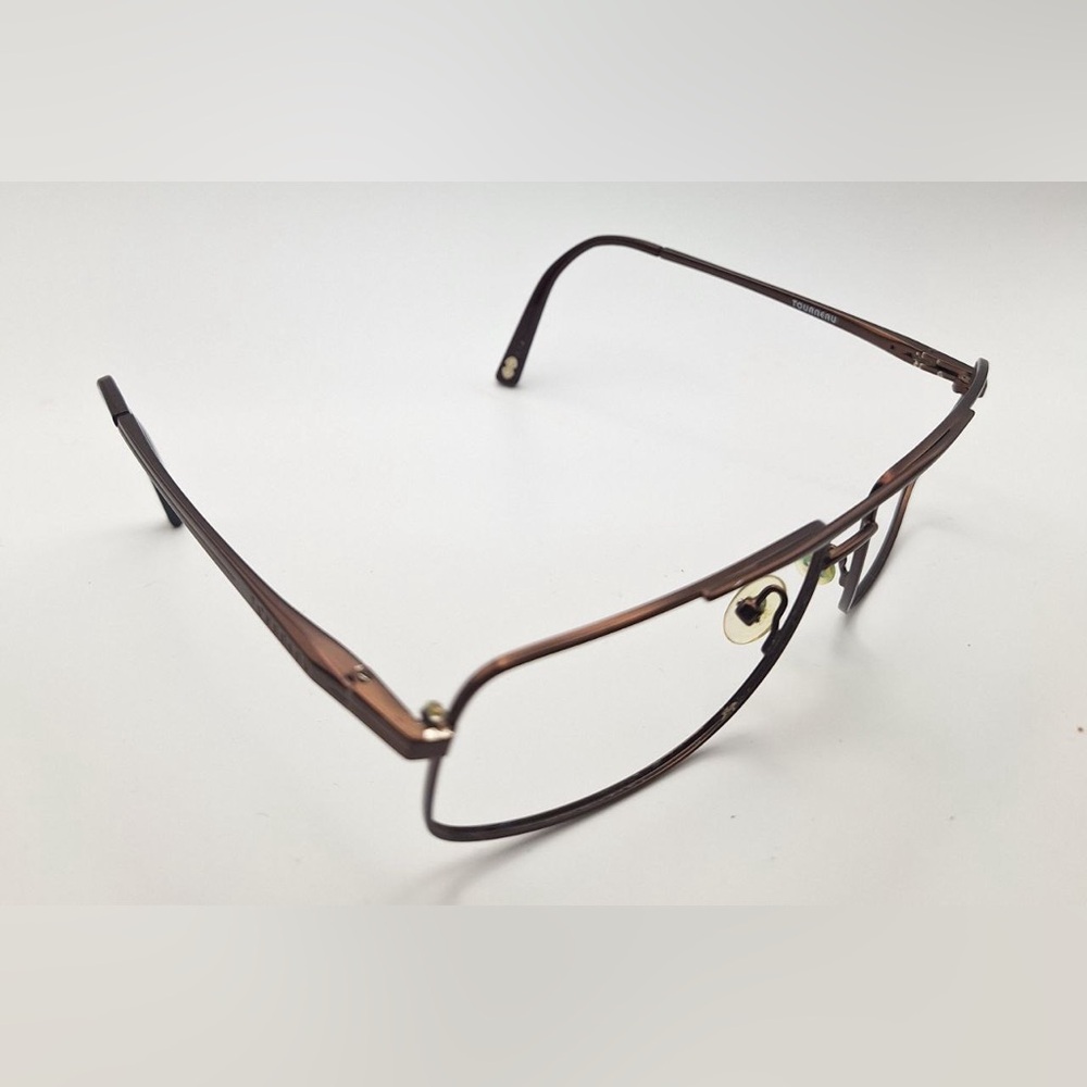 Tourneau TS25 Brown Oval Sunglasses Frames Only